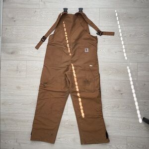 Tyndale FR Men's Brown Work Overalls